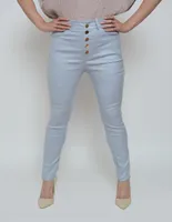 Pantalón Pardela skinny para mujer