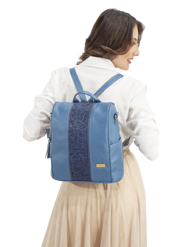 Mochila AngeLozano de piel para mujer