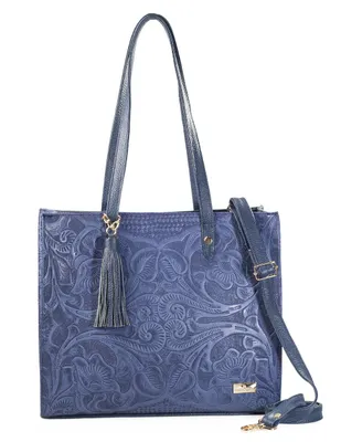 Bolsa tote Angelozano de piel para mujer