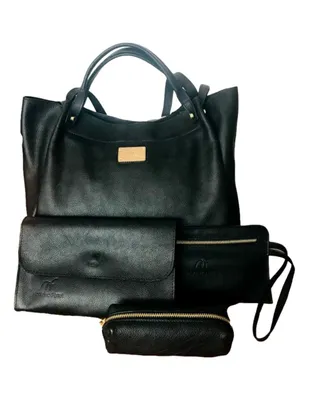 Bolsa tote Montalvo Farret de piel para mujer