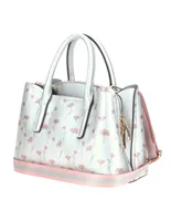 Bolsa satchel Gorett Violeti