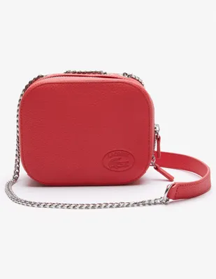 Bolsa crossbody Lacoste de piel para mujer