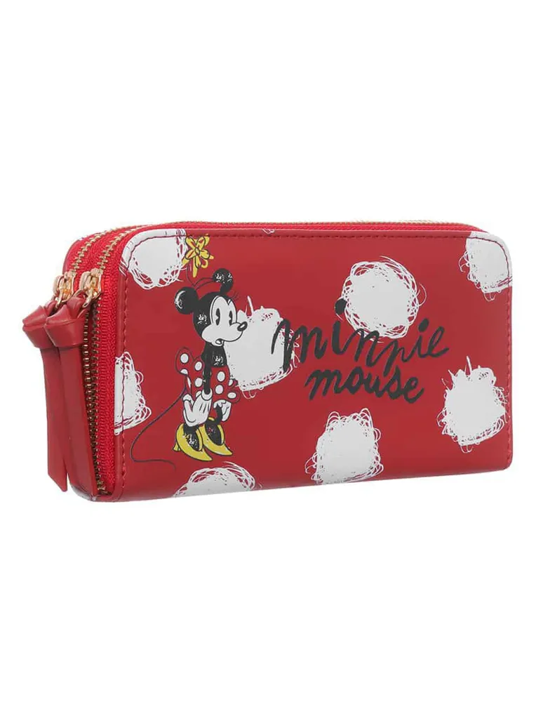 Cartera W Capsule Mickey & Minnie Sketchbook by Disney para mujer