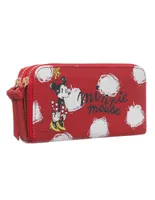 Cartera W Capsule Mickey & Minnie Sketchbook by Disney para mujer