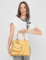 Bolsa satchel Huser para mujer