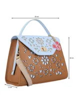 Bolsa satchel W Capsule para mujer