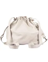 Bolsa bucket AngeLozano de piel para mujer