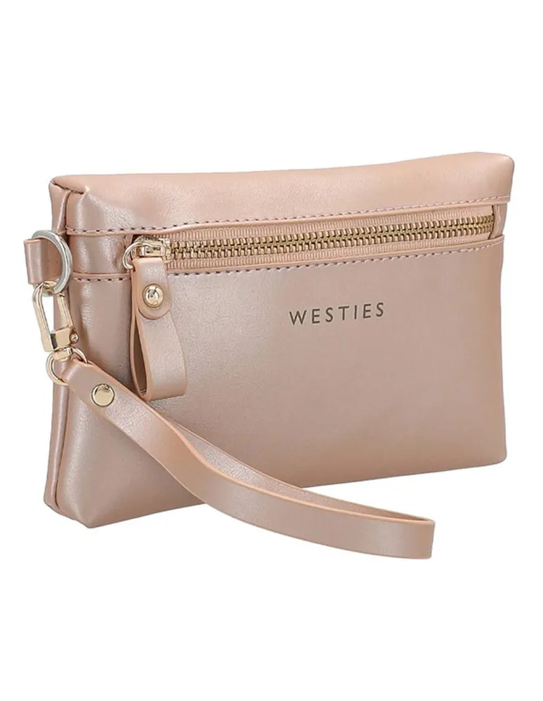 Set bolsa crossbody + cartera Westies para mujer