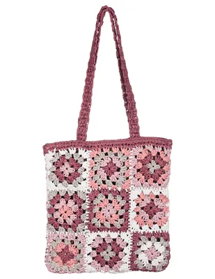 Bolsa tote That's It de paja para mujer