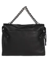 Bolsa satchel Karl Lagerfeld Paris de piel para mujer