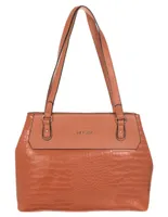 Bolsa satchel Huser Basics para mujer