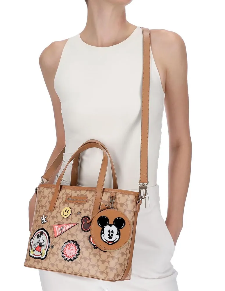 Bolsa satchel W Capsule Legoros Mickey Patch by Disney para mujer