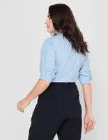 Blusa casual LPC manga larga para mujer