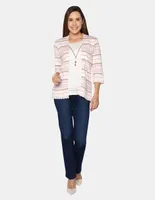 Jeans mom Vitos corte cintura para mujer