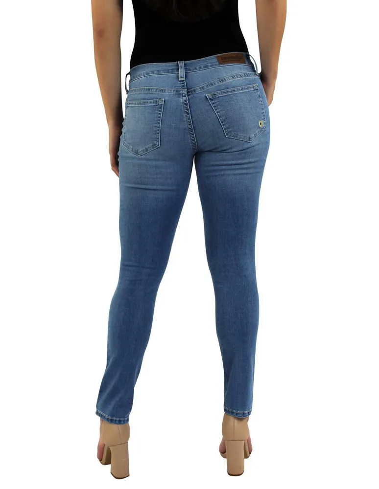 Jeans skinny Innermotion corte cintura para mujer