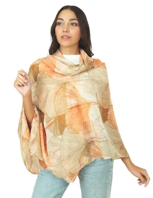 Pashmina MAP con estampado bloques de color