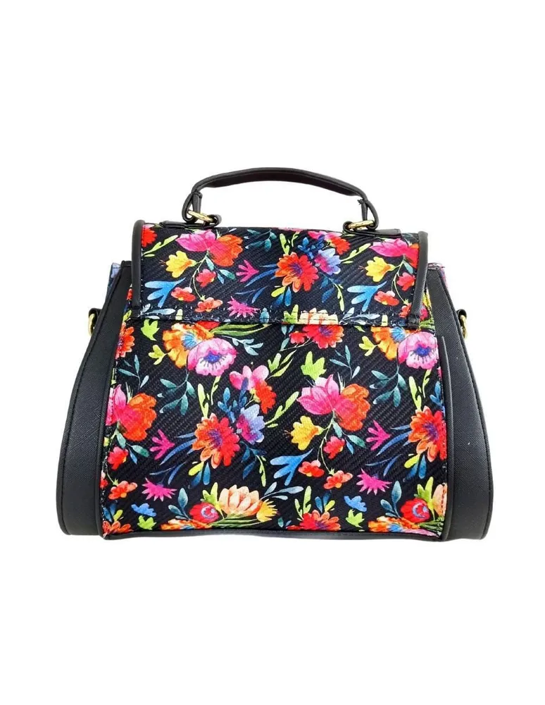 Bolsa crossbody Basha Flores