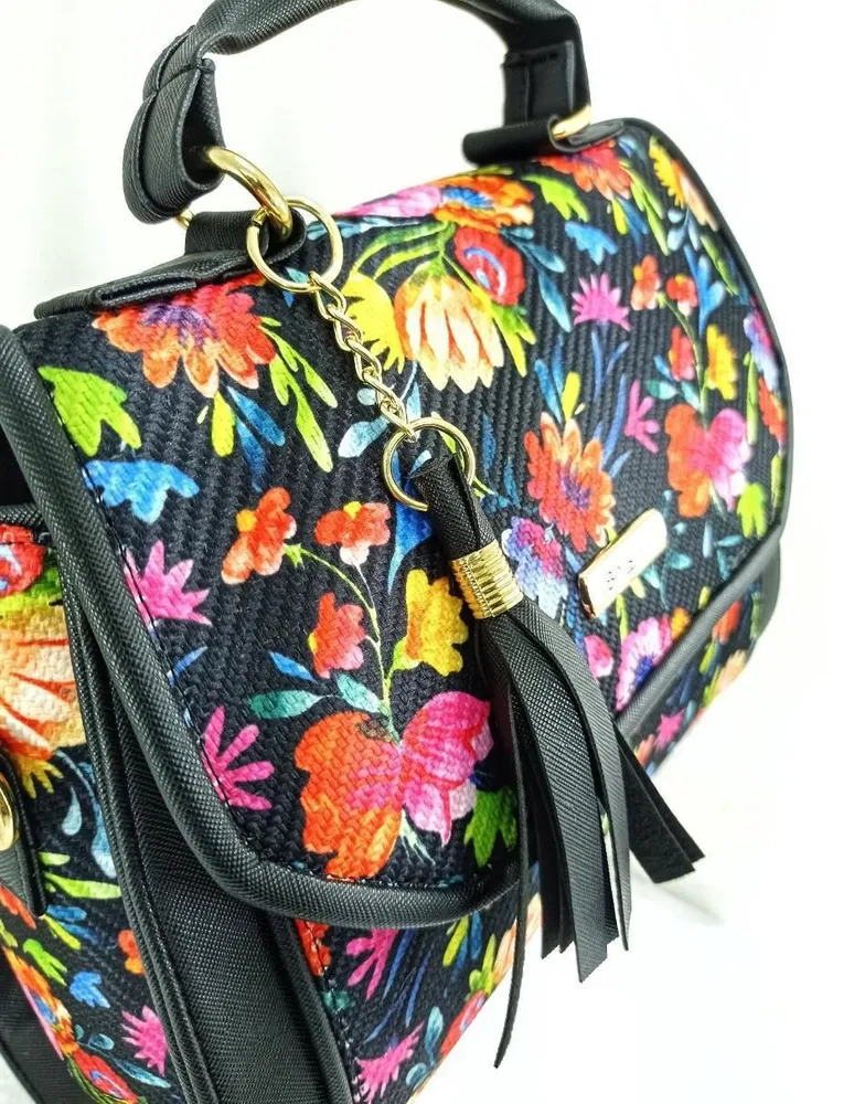 Bolsa crossbody Basha Flores