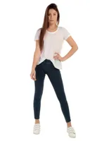 Jeans skinny 365 Essential lavado obscuro corte cadera para mujer