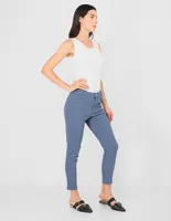 Jeans skinny Petite Studio lavado claro corte cintura para mujer