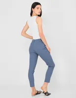 Jeans skinny Petite Studio lavado claro corte cintura para mujer