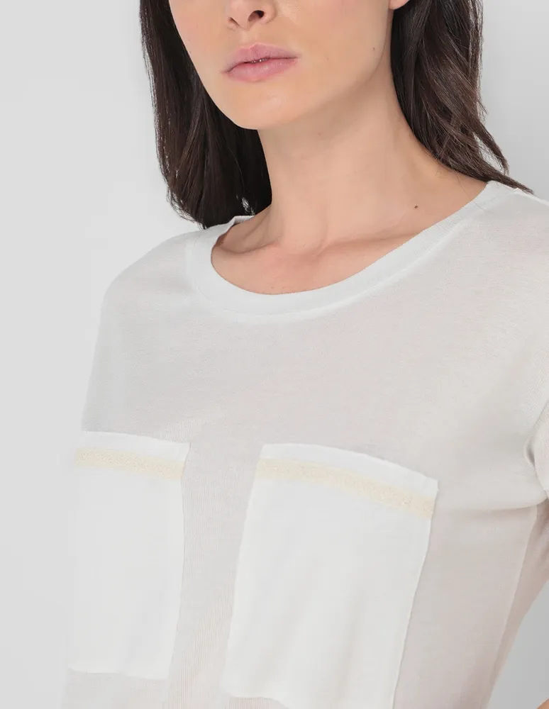 Playera Dekien cuello redondo para mujer