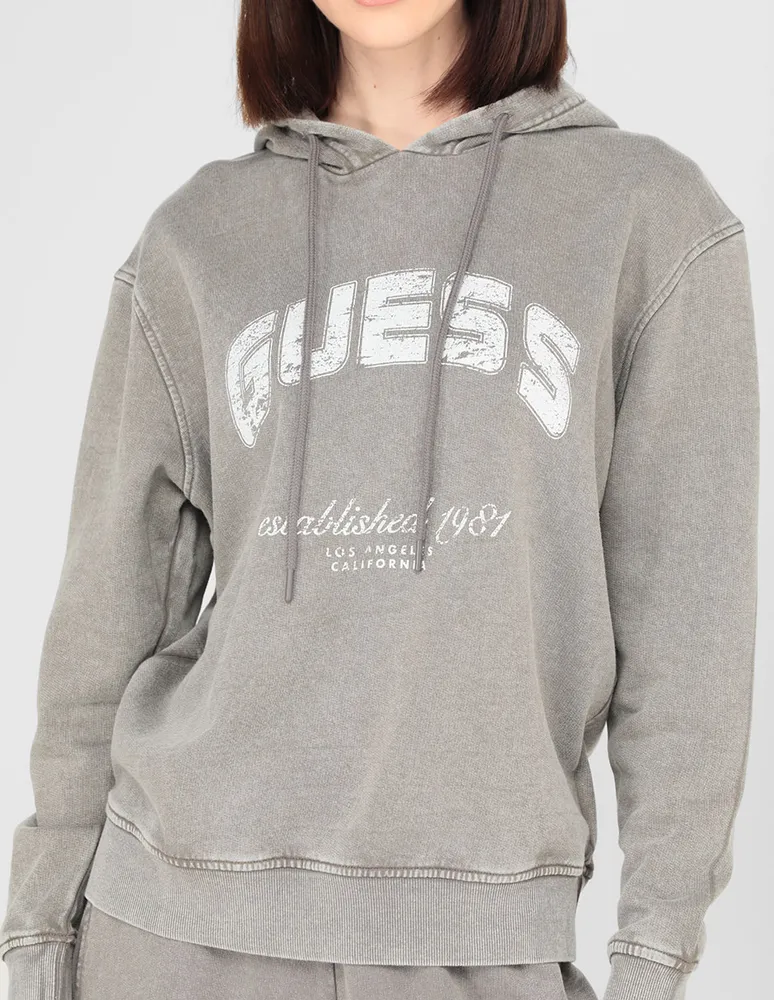 Vestido sudadera Guess gris - Guess con Descuentos- Unas1 envío gratis-  Granada