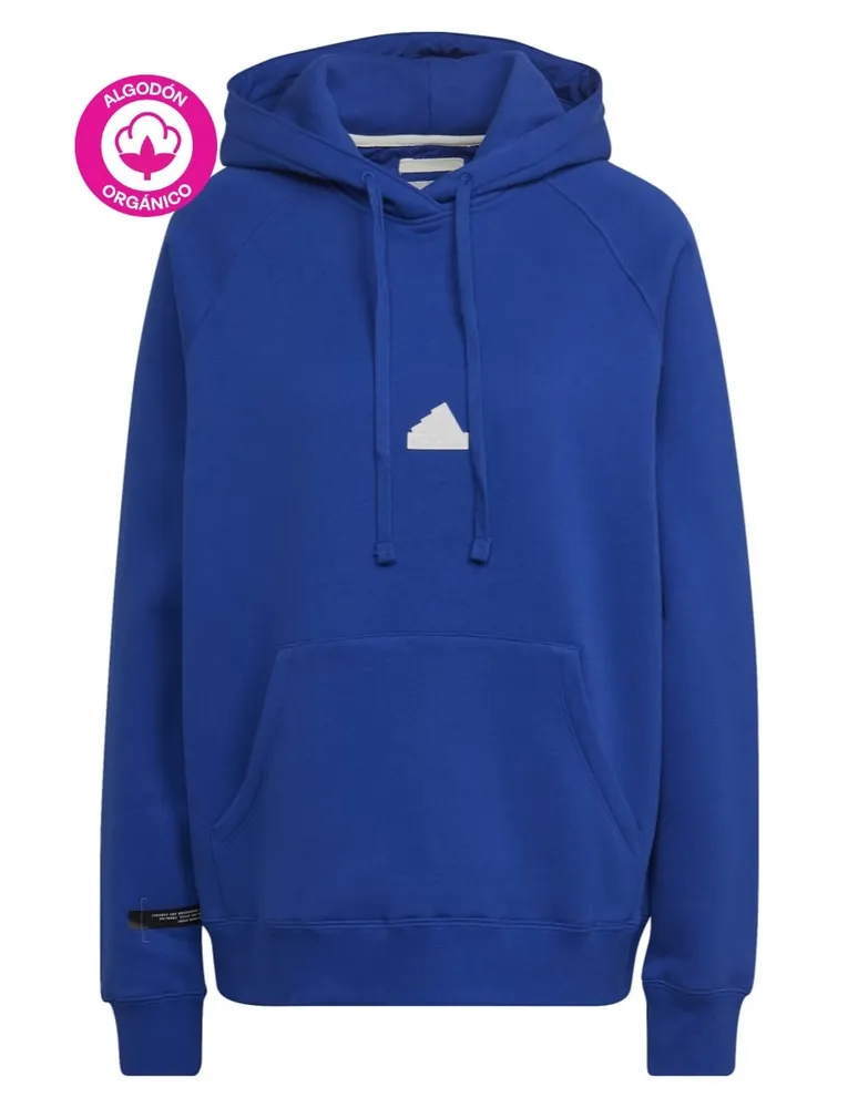 Sudadera Adidas para mujer capucha y bolsa logo