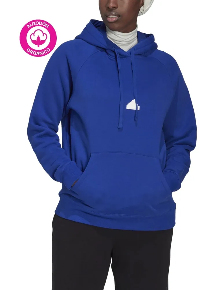 Sudadera Adidas para mujer capucha y bolsa logo