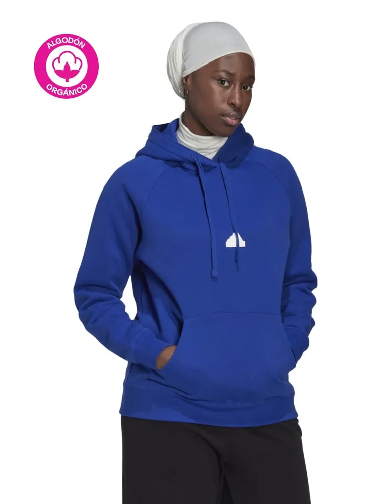 Sudadera Adidas para mujer capucha y bolsa logo