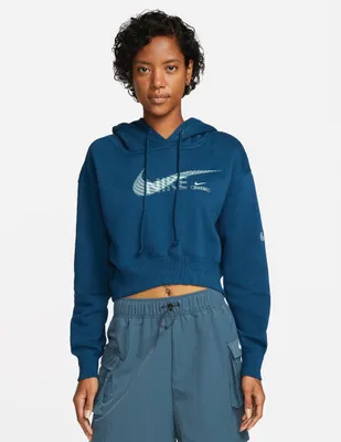 Sudadera Nike para mujer con capucha y bolsa logo