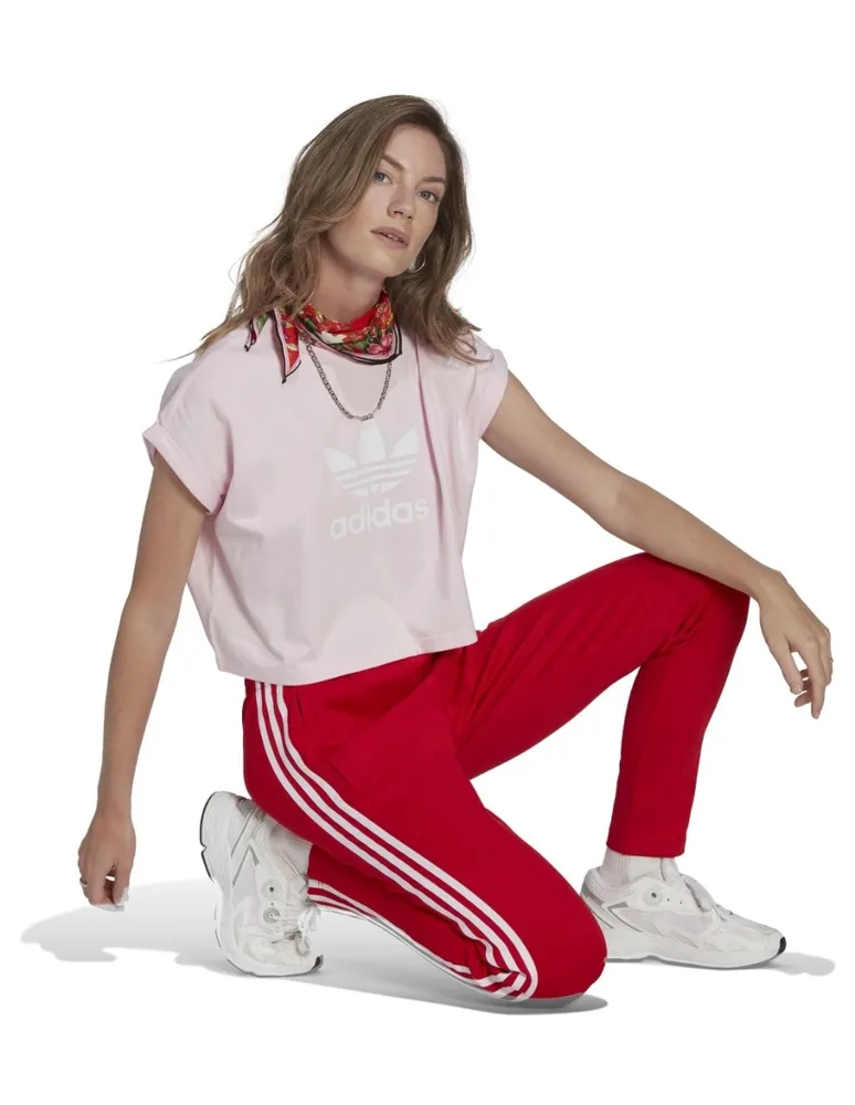 Pants slim Adidas Originals con elástico para mujer