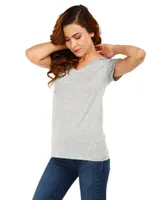 Playera cuello V para mujer