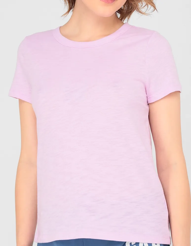 Playera  cuello redondo para mujer