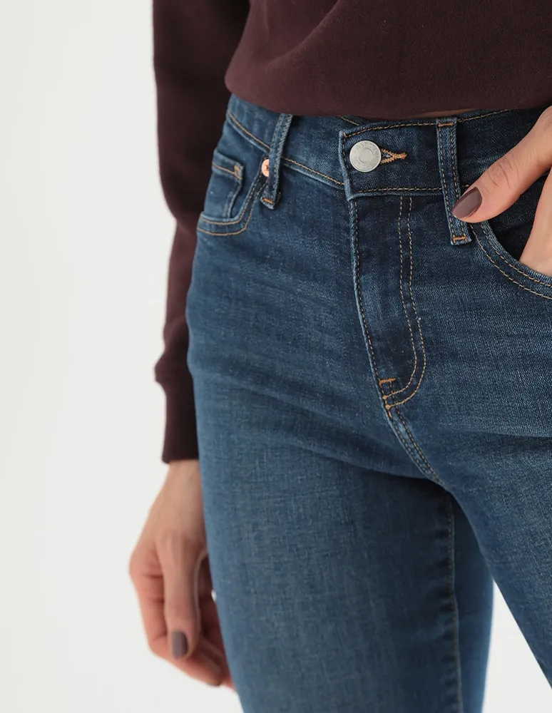 GAP Jeans de mezclilla con corte de bota para mujer
