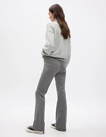 Jegging flare corte cintura para mujer