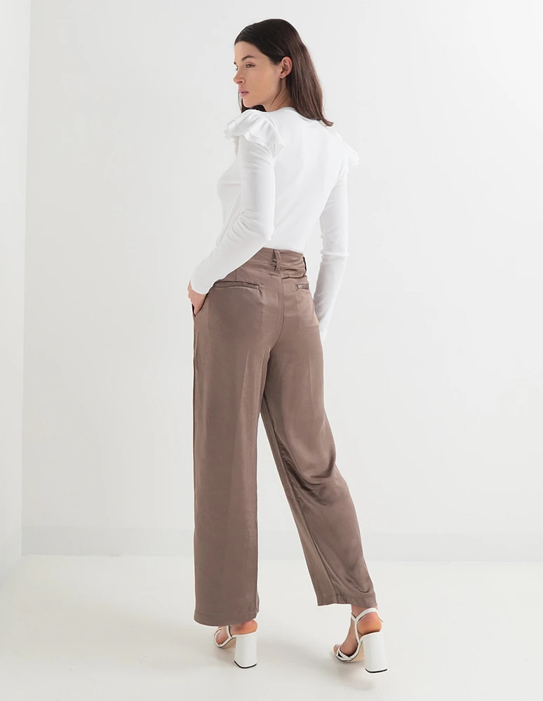 Pantalón wide leg para mujer