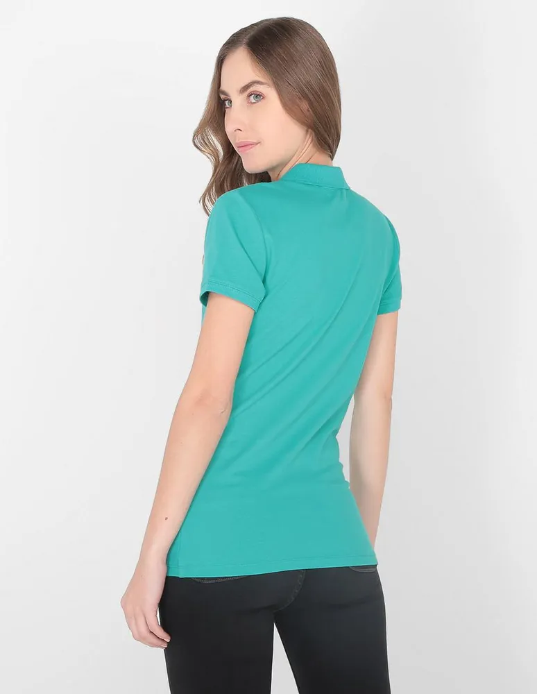 Playera tipo polo Aéropostale para mujer