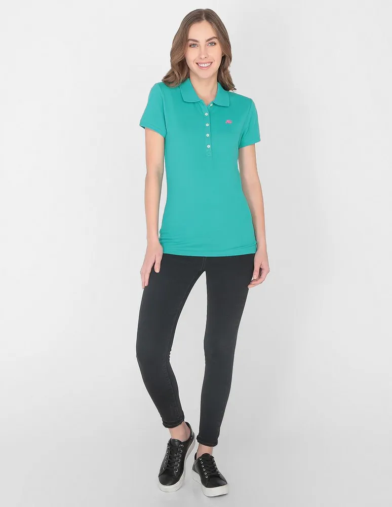 Playera tipo polo Aéropostale para mujer