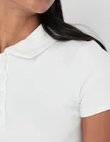 Playera tipo polo Aéropostale manga corta para mujer