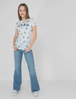 Playera Aéropostale cuello redondo para mujer