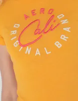 Playera manga corta Aéropostale cuello redondo para mujer