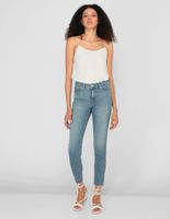 jeans skinny banana republic lavado claro corte cintura para mujer