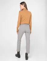 Pantalón slim pata de gallo para mujer