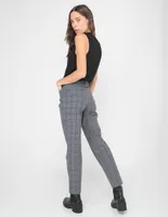 pantalón banana republic slim a cuadros para mujer