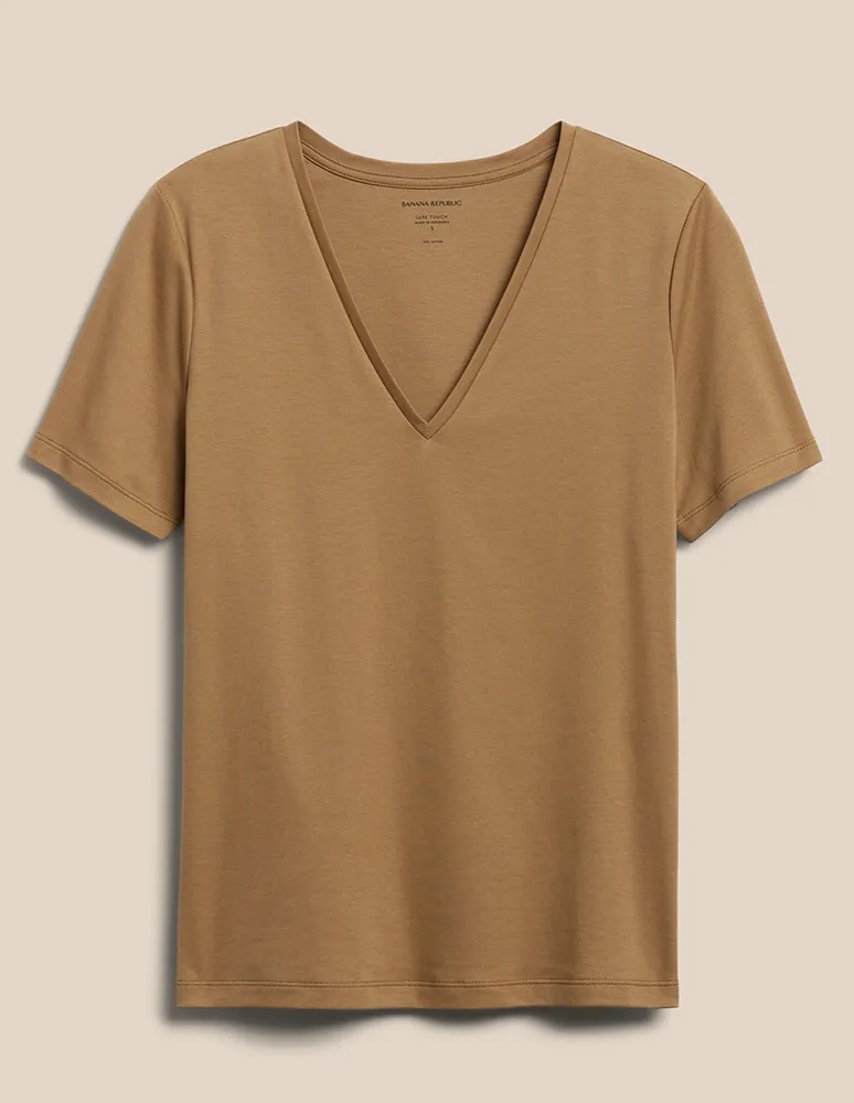 playera cuello v para mujer