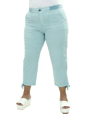 Pantalón capri Locura straight para mujer