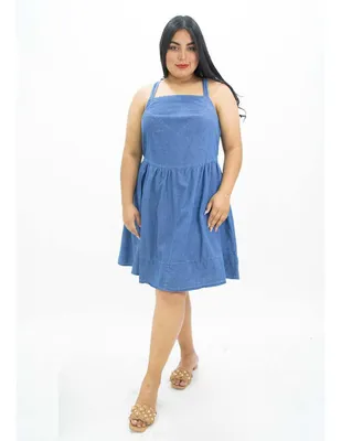 Vestido arriba de la rodilla casual Locura para mujer