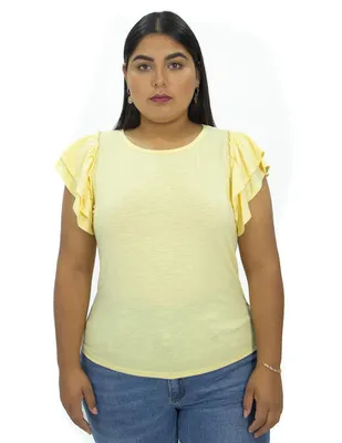 Blusa casual Locura manga corta para mujer