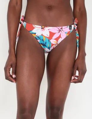 Bikini brasileño ETAM floral a la cintura para mujer